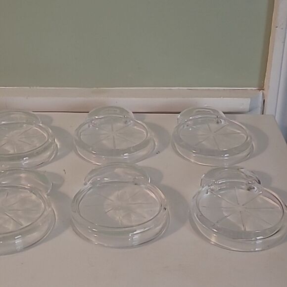 Vintage Glass Coasters/Ashtrays - Picture 8 of 14